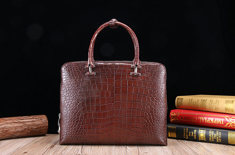 Alligator Skin Laptop Bag