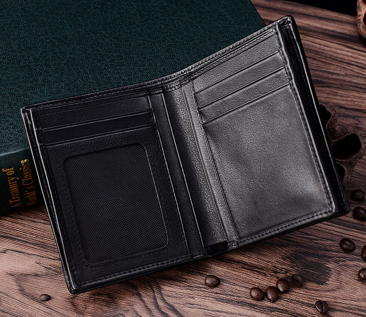 luxury mens long wallet