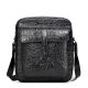 Crocodile Messenger Bag Crossbody Shoulder Bag