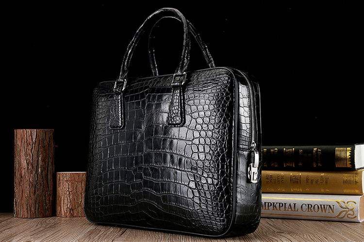 Crocodile Skin Laptop Bag