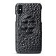 Black iPhone Xs Max, Xs, X Crocodile Head Skin Snap-on Case