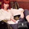Designer Crocodile Handbag, Crocodile Crossbody Bag-Black-Display