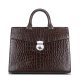 Luxury Alligator Lawyer Bag, Alligator Briefcase
