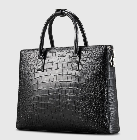 Luxury Business Alligator Skin Briefcase for Men-1