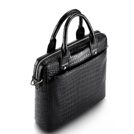 Mens Alligator Briefcase, Alligator Business Bag-1