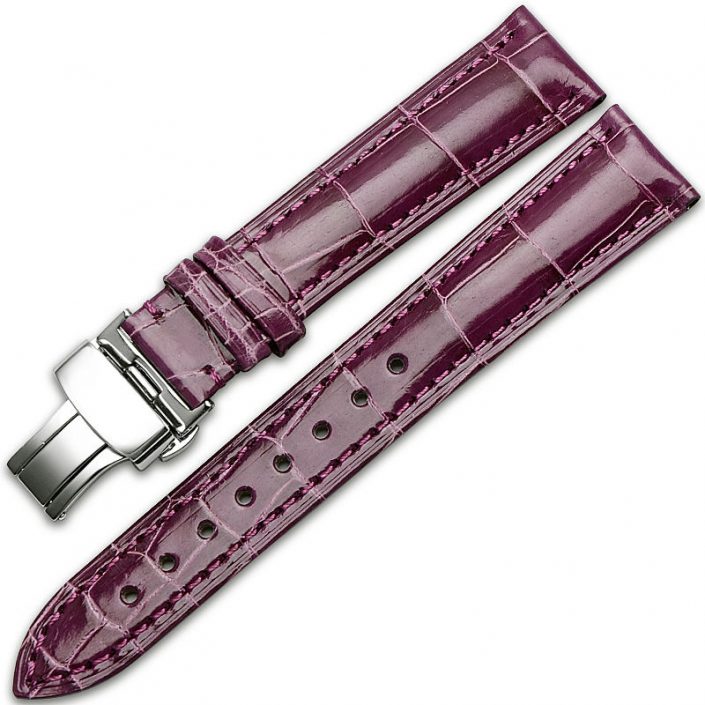 Kiwi Matte Alligator Apple Watch Band
