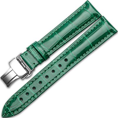 Alligator & Crocodile Apple Watch Band-Green