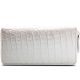 Alligator Leather Purse, Large Capacity Alligator Skin Clutch Wallet