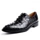 Alligator Shoes for Men, Mens Genuine Alligator Skin Shoes