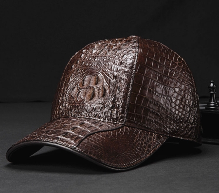 Alligator and Crocodile Skin Baseball Cap