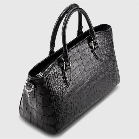 Casual Alligator Leather Tote Shoulder Handbag for Women-2