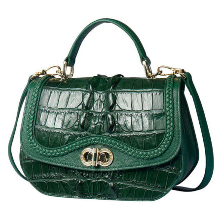 Chic and Stylish Crocodile Handbag, Crocodile Purse-1