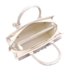 Crocodile Purse Top Handle Handbag Shoulder Bag-Inside