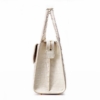 Crocodile Purse Top Handle Handbag Shoulder Bag-Side