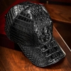 Crocodile Skin Hat Baseball Cap for Men