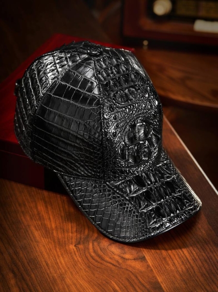 Crocodile Skin Hat Baseball Cap for Men