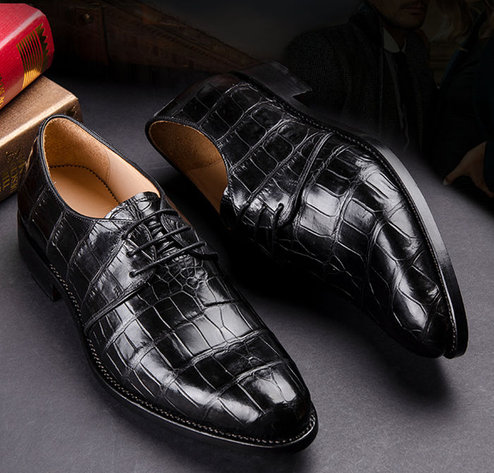 Crocodile Skin Shoes for Valentine's Day