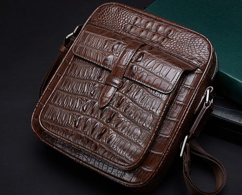 Crocodile and Alligator Skin Mail Bag