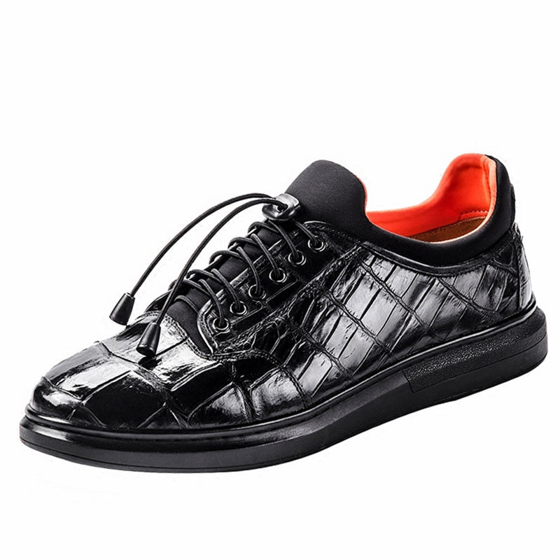 Men's Crocodile Leather Sneakers