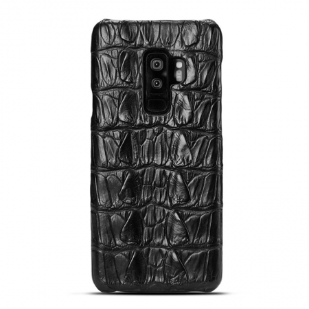 Galaxy S9+ Plus Crocodile Tail Skin Case - Black