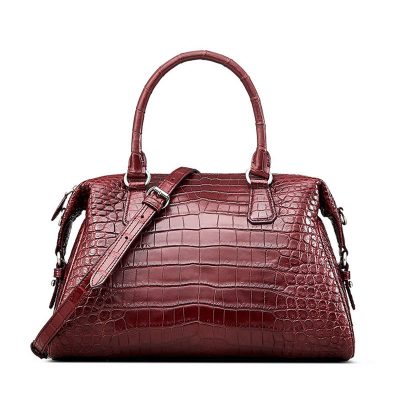 Feyithriftstore - Authentic Dissona Crocodile leather bag.