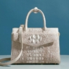 Designer Crocodile Purse Top Handle Handbag Shoulder Bag - Image 7