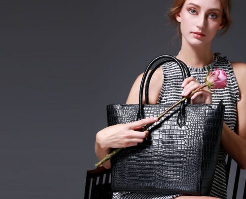 Alligator Shoulder Bag