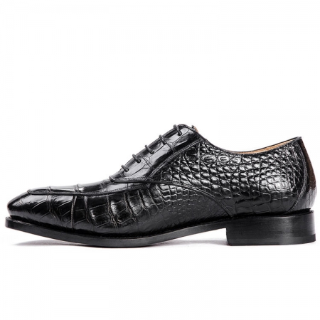 Business Alligator Leather Shoes for Men-Side