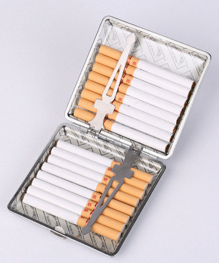 Crocodile Cigarette Case, Alligator Cigarette Case