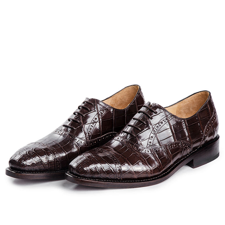 shoes crocodile leather