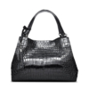 Designer Alligator Leather Shoulder Handbag Tote Top Handbag