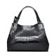 Designer Alligator Leather Shoulder Handbag Tote Top Handbag