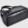 Designer Alligator Leather Shoulder Handbag Tote Top Handbag-Bottom