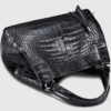Designer Alligator Leather Shoulder Handbag Tote Top Handbag-Handle