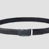 Designer Genuine Alligator Leather Belt-Black
