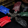 Genuine Crocodile Claw Keychain Luxury Car Keychain with Key Ring Key Holder for Men
