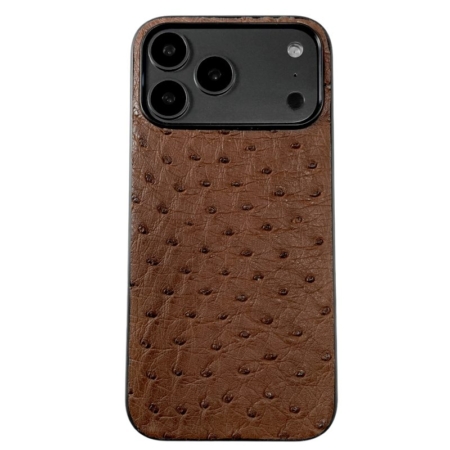 Ostrich iPhone 17 Pro Max Cases - Brown