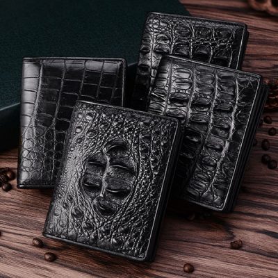 Premium Crocodile Bifold Wallets