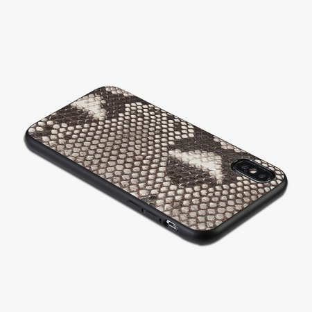 Snakeskin iPhone X Cover Case-Full Soft TPU Edges