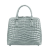 Alligator Handbags Alligator Evening Bags-Gray
