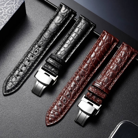 Alligator Leather Bands Straps for iWatch-Display
