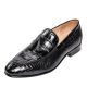 Genuine Alligator Skin Slip-on Loafer Dress Shoes