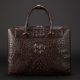 Vintage Crocodile Briefcase for Men