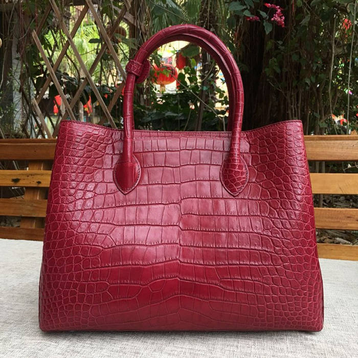 croc leather handbags