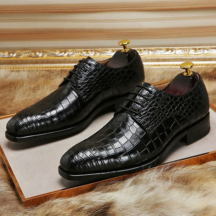 Artisanal Alligator Leather Dress Shoes