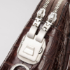 Business Mens Crocodile Leather Briefcase Bag Handbag Laptop Shoulder Bag-Password Lock