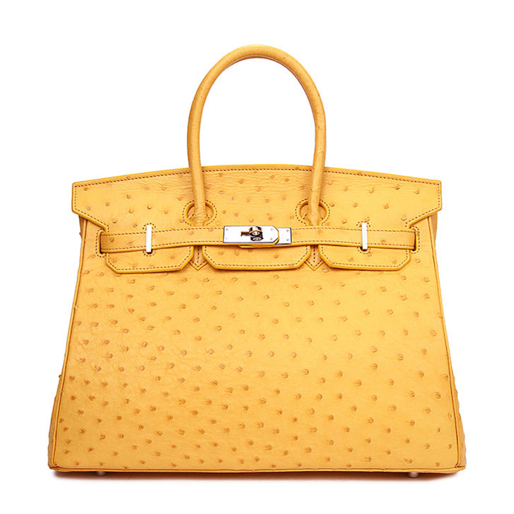ostrich purse