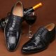 Goodyear welted alligator skin shoes