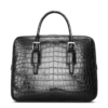 Mens Alligator Leather Business Work Briefcase Laptop Bag