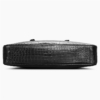 Mens Alligator Leather Business Work Briefcase Laptop Bag-Bottom